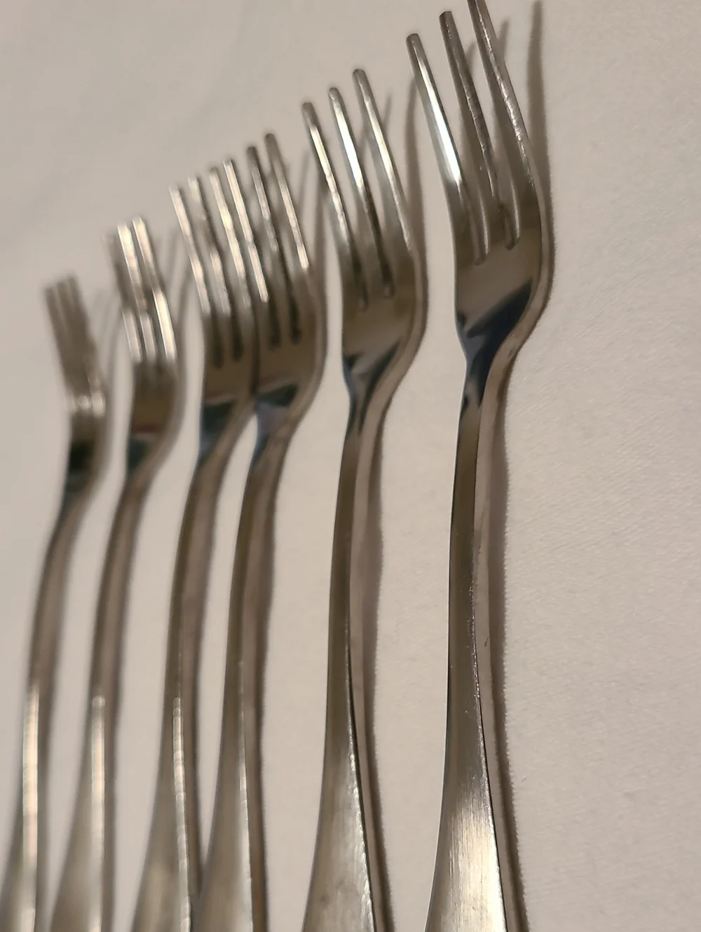Cambrige Stainless China, Forks 6, Flatware